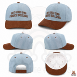 Hot Girls Own French Bulldogs Embroidered Hat (Select Your Hat)
