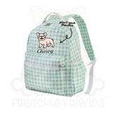 Select Your Frenchie Embroidered Back Pack