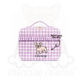 Select Your Frenchie Embroidered Lunch Box