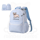 Select Your Frenchie Embroidered Back Pack