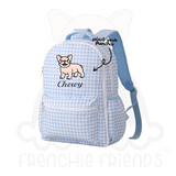 Select Your Frenchie Embroidered Back Pack