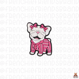 Pajama Pawty Frenchie Shoe Charm