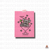 Frenchtini Frenchie Love 5x7 Mini Print