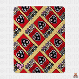 Box Of Frenchie Candy Hearts Sherpa Blanket