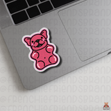 Gummy Bear Frenchies Single Sticker