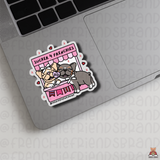 Sucker 4 Frenchies Kissing Booth Single Sticker