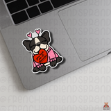 You Had Me At Frenchie Single Sticker
