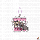 Sucker 4 Frenchies Kissing Booth Air Freshener