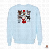 Frenchie Cupid Strikes Again Crewneck
