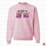 Pajama Pawty Frenchies  Crewneck