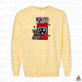 Box Of Candy Heart Frenchies Crewneck