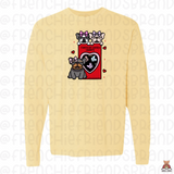 Box Of Candy Heart Frenchies Long Sleeve