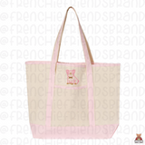 Sweetheart Frenchie Embroidered Canvas Tote Bag