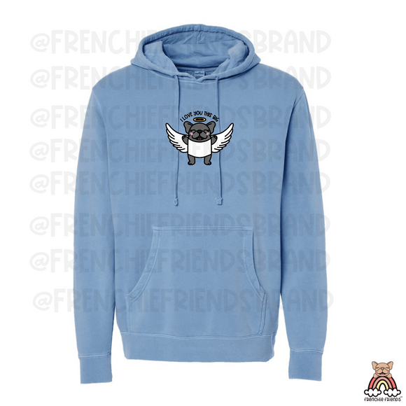 I Love You This Big Embroidered Hoodie