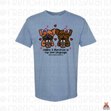 Coffee & Frenchies Is My Love Language Unisex Tee