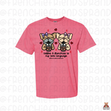 Coffee & Frenchies Is My Love Language Unisex Tee