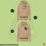 Lucky Little Frenchie Embroidered Hoodie (Select Your Frenchie)