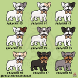 Lucky Little Frenchie Embroidered  Joggers ( Select Your Frenchie)