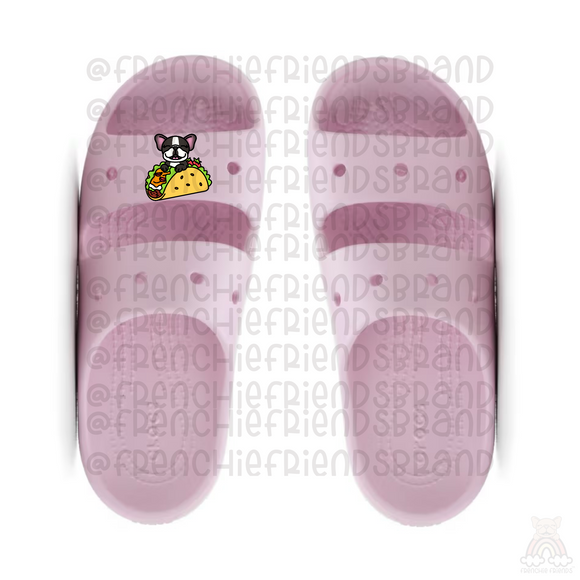 Taco Bout Frenchies Shoe Charm