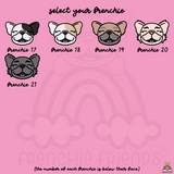 French Bulldog Badge Reel (Select Your Frenchie)