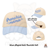 Frenchie Mama Canvas Embroidered Trucker Hat (Add On Frenchie/ Select Hat)