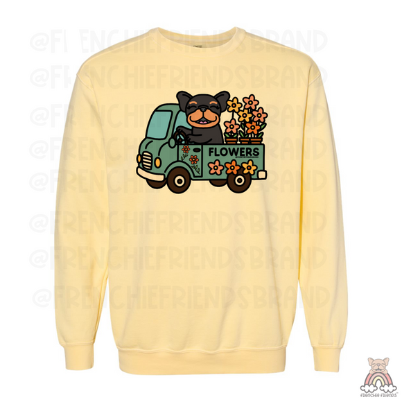 Flower Truck Crewneck