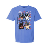 Star Spangled Frenchie ( Select Your Shirt Color)