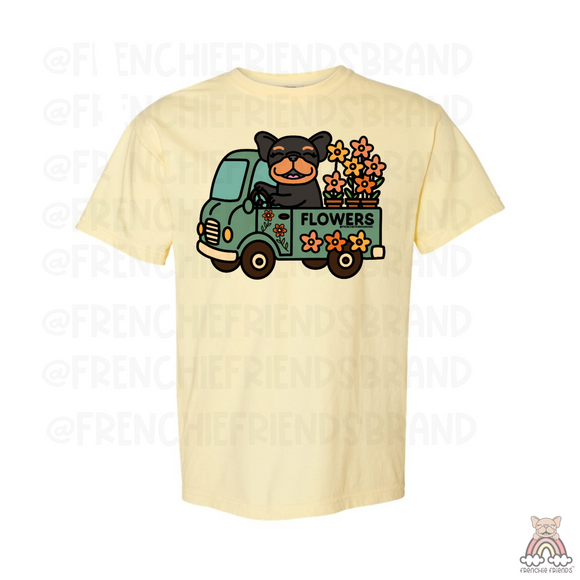 Flower Truck Unisex Tee