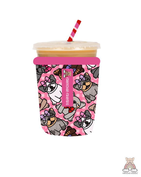Bring Me Frenchies Not Flowers Coffee Sleeve