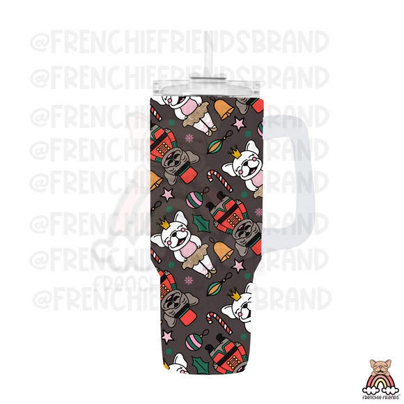 Nutcracker Frenchies Tumbler