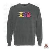 Gummy Bear Frenchies Embroidered Crewneck