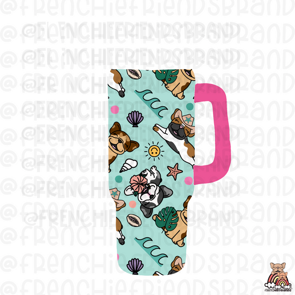Coastal Frenchies Tumbler