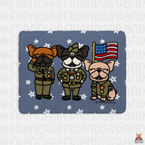 Memorial Day Sherpa Blanket