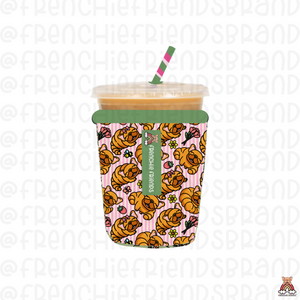 Croissant Frenchies Coffee Sleeve