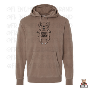 Grateful Blessed & Frenchie Obsessed Embroidered Hoodie