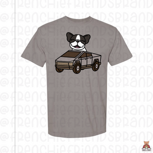 Robo Truck & Frenchies Unisex Tee