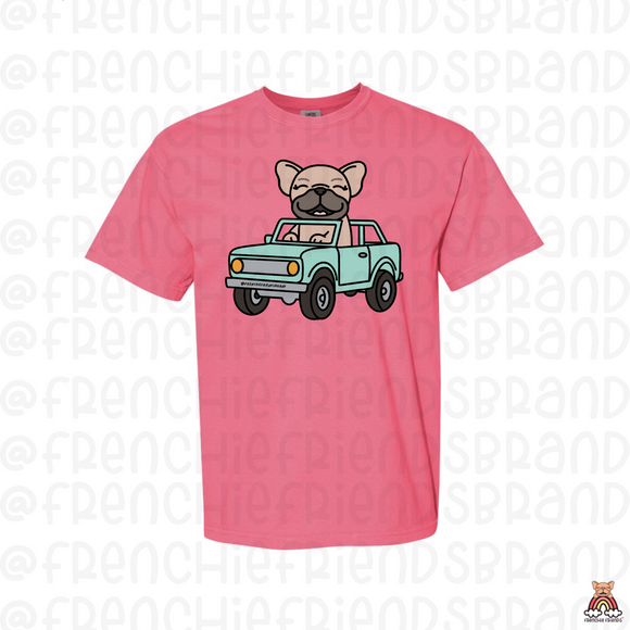 Frenchies Off Roading Unisex Tee