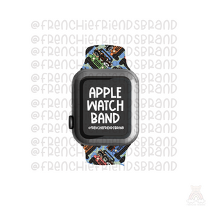 Cars & Frenchies Apple Watch Band