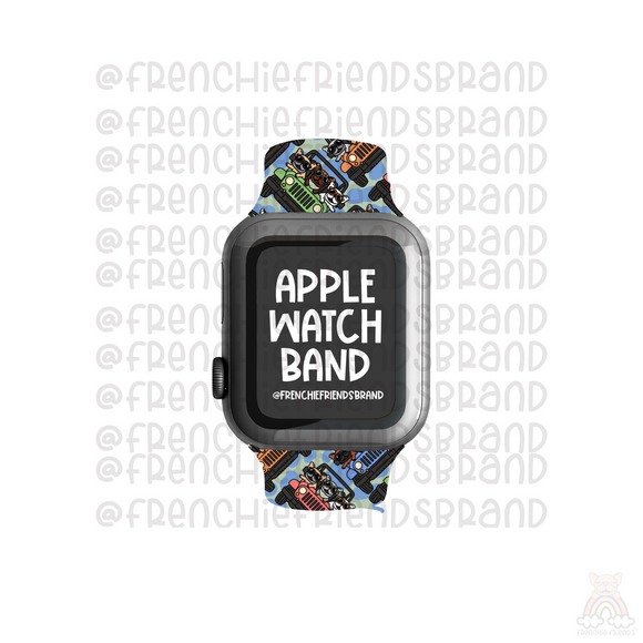 Cars & Frenchies Apple Watch Band