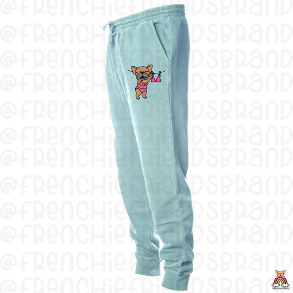 Go To The Beach & Hang With My Frenchie Unisex Joggers