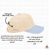 Frenchie Mama Canvas Embroidered Trucker Hat (Add On Frenchie/ Select Hat)