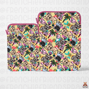 Beach Princess Zippered Pouch Kindle/ iPad Sleeve