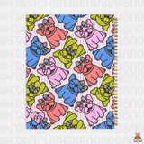 Lets Make Plans Frenchie Hardcover Planner