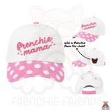 Frenchie Mama Canvas Embroidered Trucker Hat (Add On Frenchie/ Select Hat)