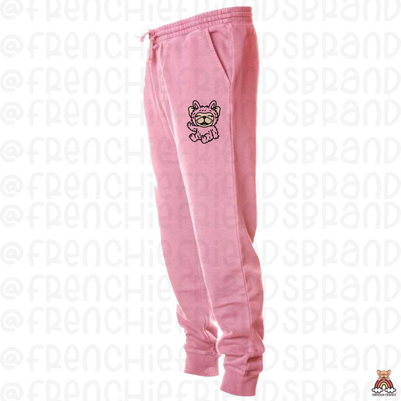 My Current Mood Embroidered Unisex Joggers