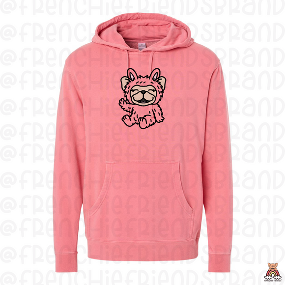 My Current Mood Embroidered Hoodie
