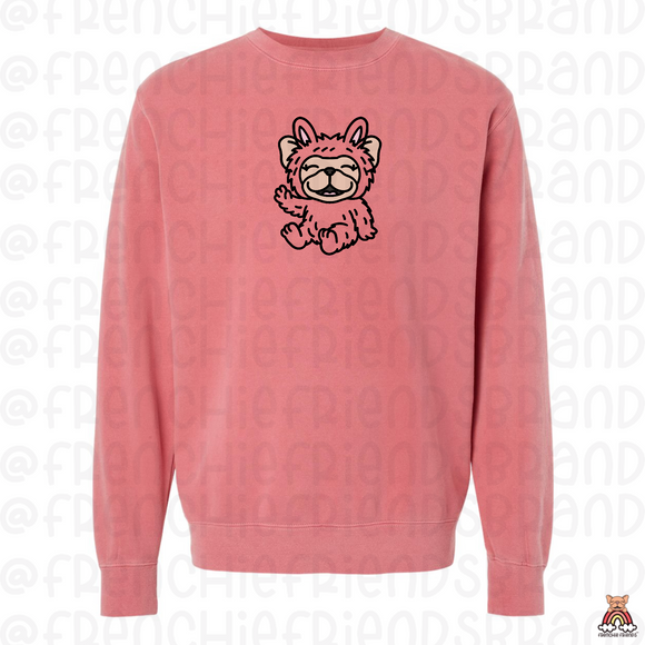 My Current Mood Embroidered Crewneck