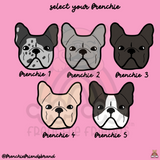 Select Your Frenchie Single Sticker