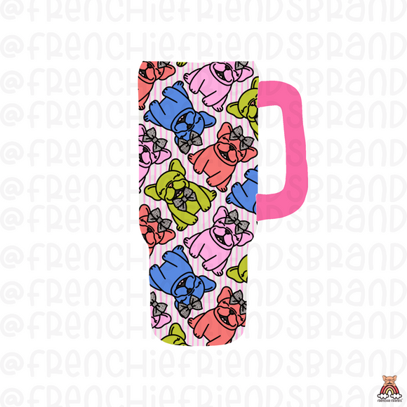 Color Me Frenchies Tumbler