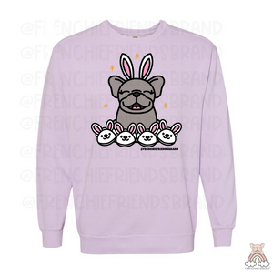Frenchie Slippers Crewneck